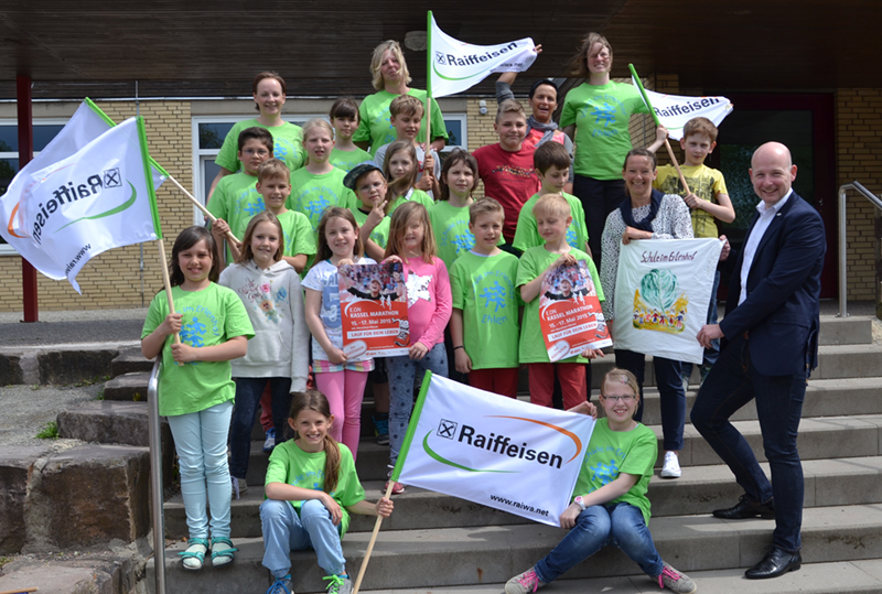 Kinder der Schule am Erlenhof in Habichtswald-Ehlen